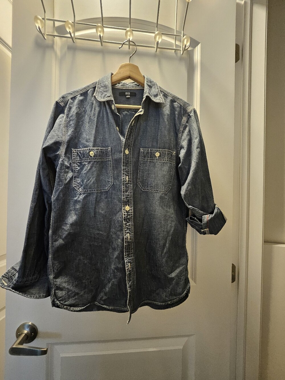 Uniqlo Unisex Denim Shirt